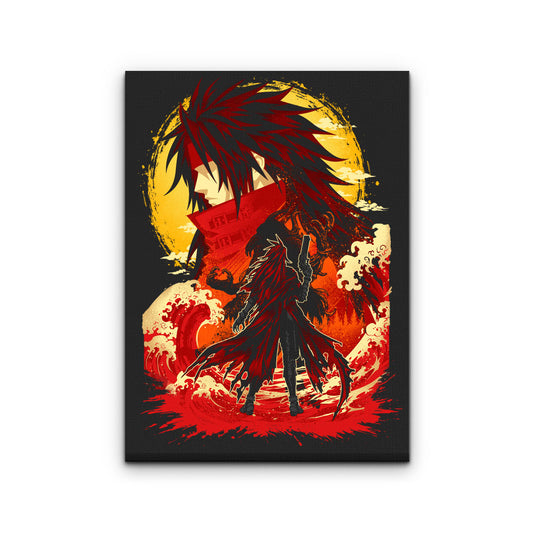 Scarlet Requiem - Canvas Print