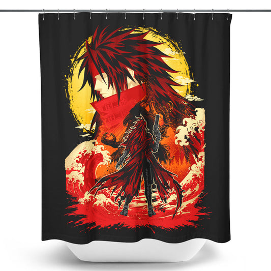 Scarlet Requiem - Shower Curtain