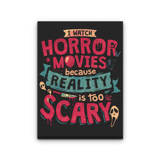 Scary Reality - Canvas Print