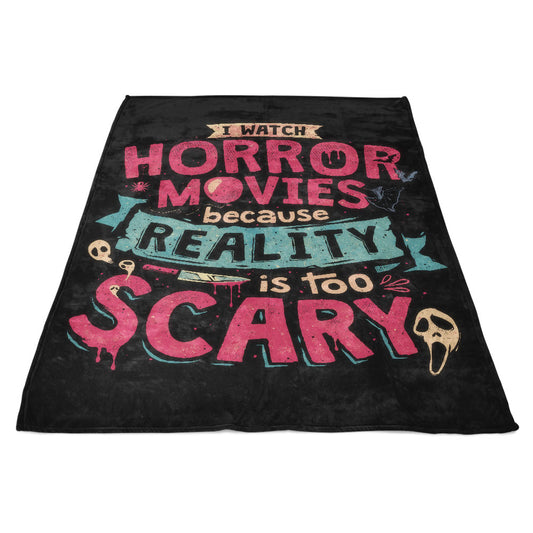 Scary Reality - Fleece Blanket