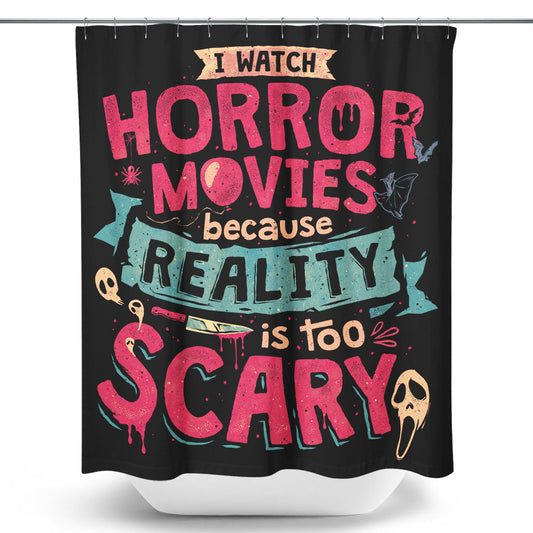 Scary Reality - Shower Curtain