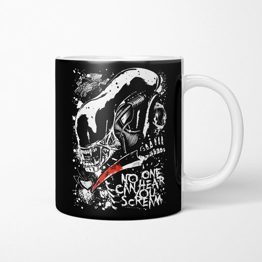 Screaming in Space - Mug