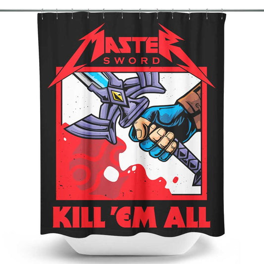 Seal the Darkness - Shower Curtain