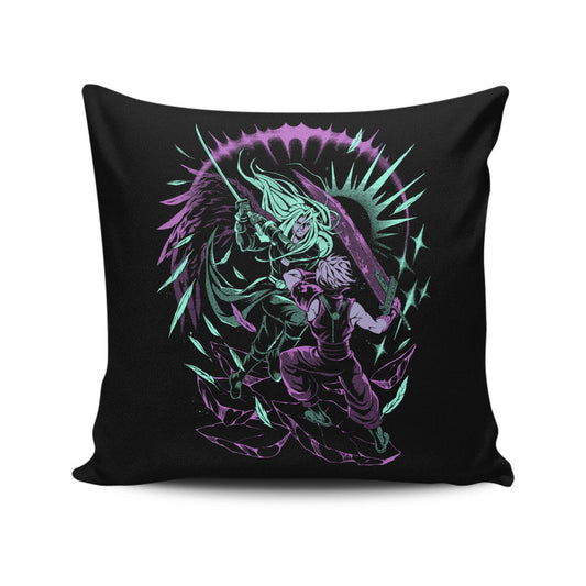 Seven Seconds 'til the End - Throw Pillow