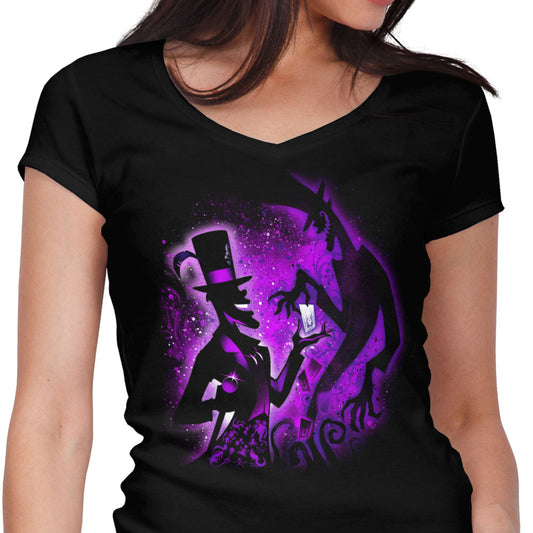 Shadow Man - Women's V-Neck