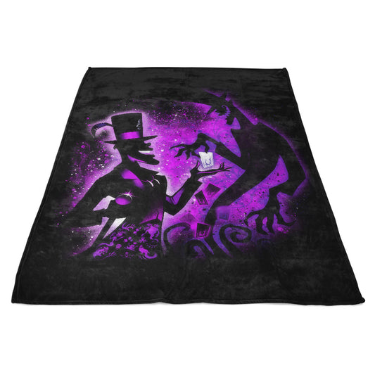 Shadow Man - Fleece Blanket