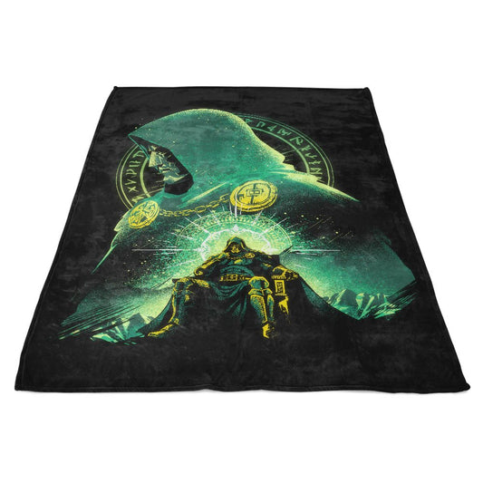Shadow of Latveria - Fleece Blanket