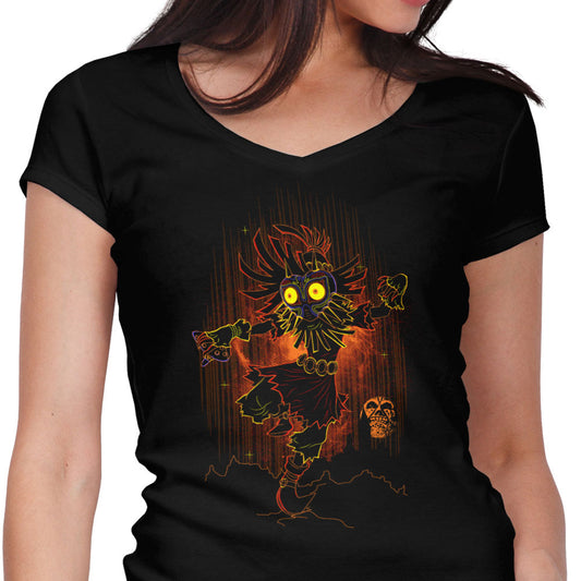 Shadow of the Mask - Women's V-Neck