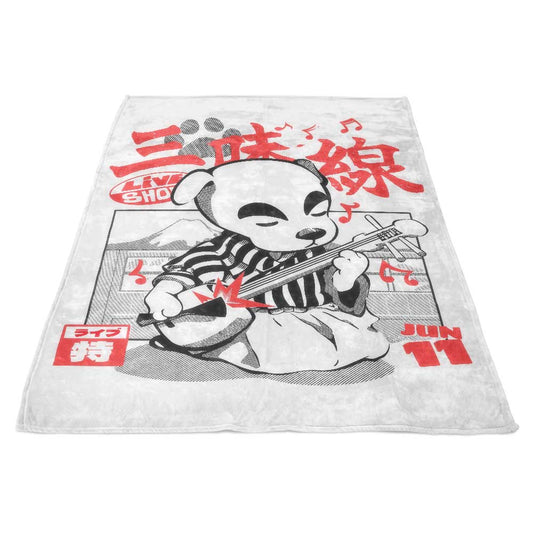 Shamisen Barker - Fleece Blanket