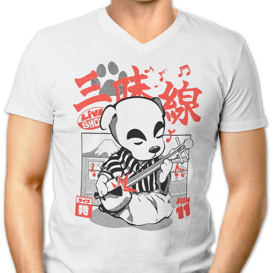 Shamisen Barker - Men's V-Neck