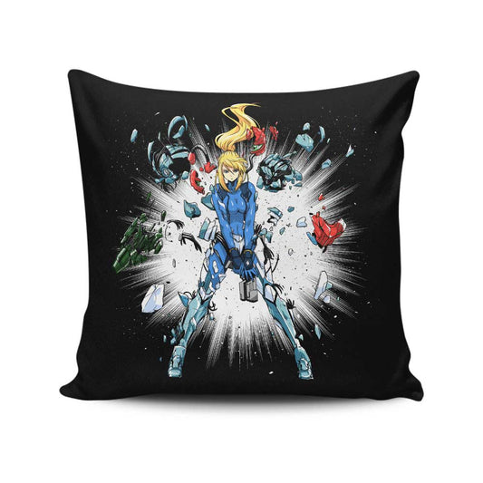 Shattered - Throw Pillow