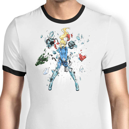 Shattered - Ringer T-Shirt