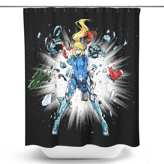 Shattered - Shower Curtain