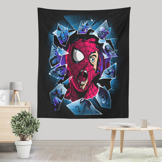 Shattered Spider - Wall Tapestry