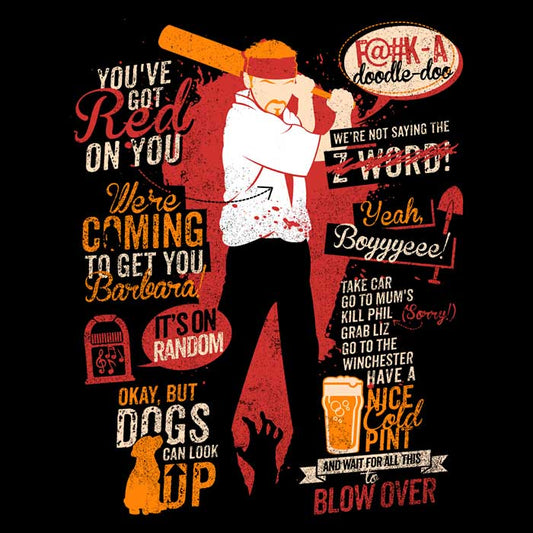 Shaun Quotes - Wall Tapestry