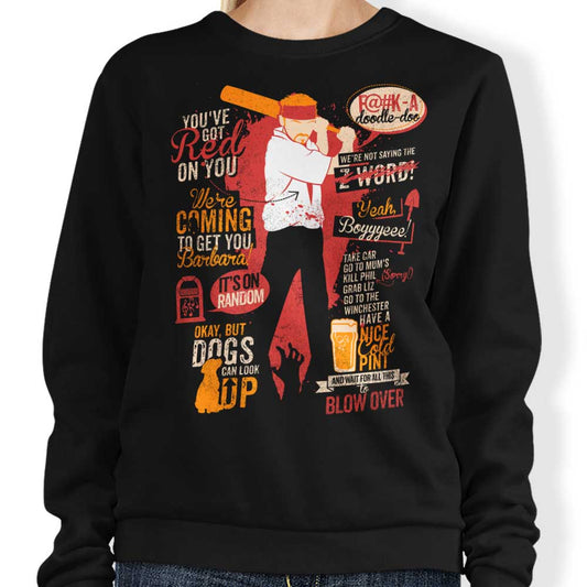 Shaun Quotes - Sweatshirt