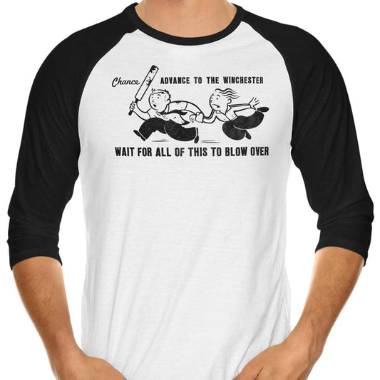 Shaun's Last Chance - 3/4 Sleeve Raglan T-Shirt