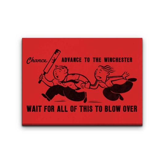 Shaun's Last Chance - Canvas Print