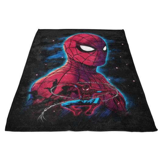 Shinobi Skyline Chase - Fleece Blanket