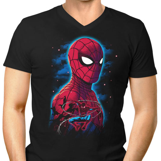 Shinobi Skyline Chase - Men's V-Neck