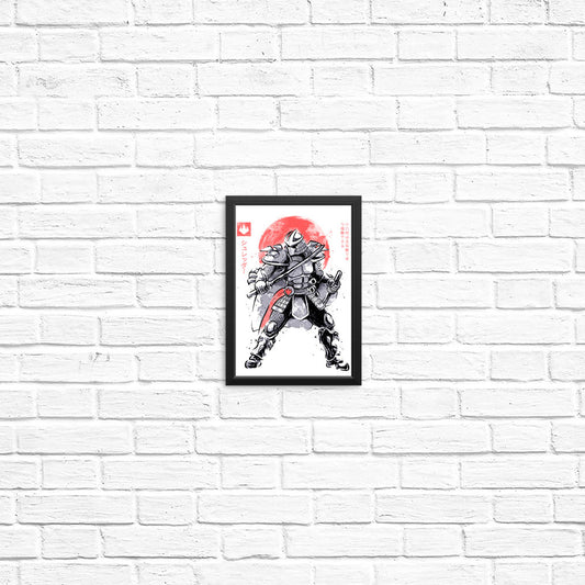 Shredded Sumi-e - Posters & Prints