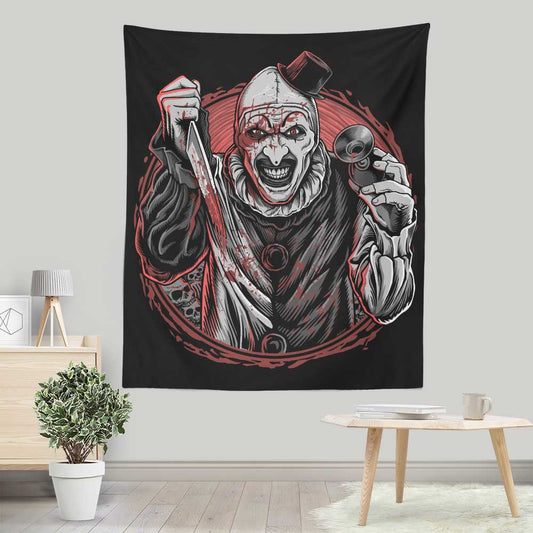 Silent Cut - Wall Tapestry