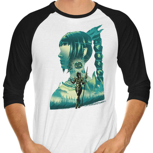 Silent Devotion - 3/4 Sleeve Raglan T-Shirt