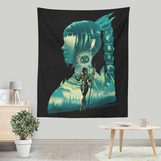 Silent Devotion - Wall Tapestry