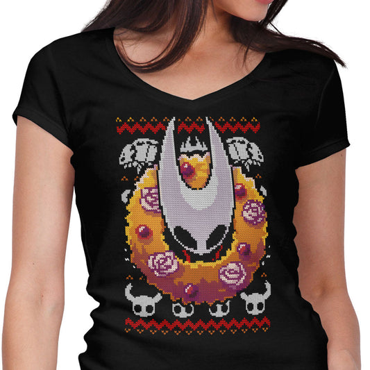 Silk Ugly Sweater - Women's V-Neck