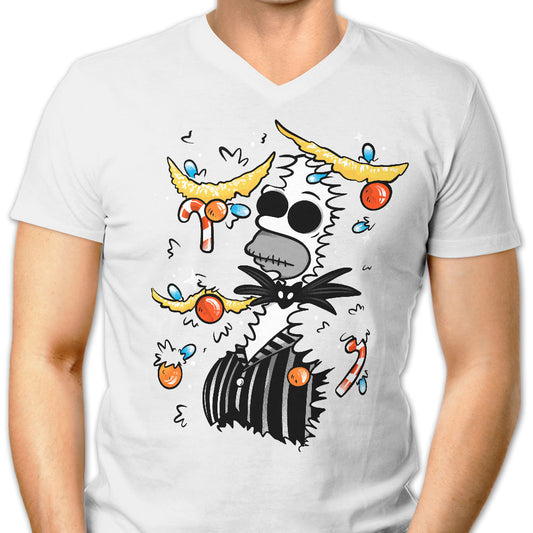 Sinking Into Christmas - Men's V-Neck