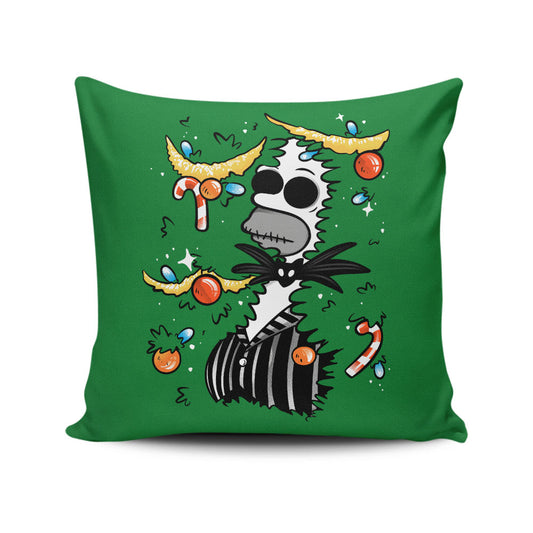 Sinking Into Christmas - Throw Pillow