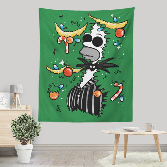 Sinking Into Christmas - Wall Tapestry