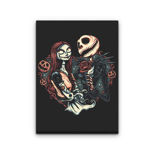 Skeletal Love - Canvas Print