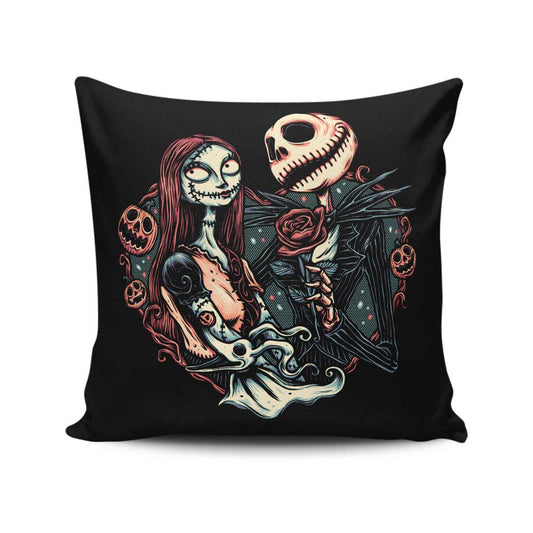 Skeletal Love - Throw Pillow