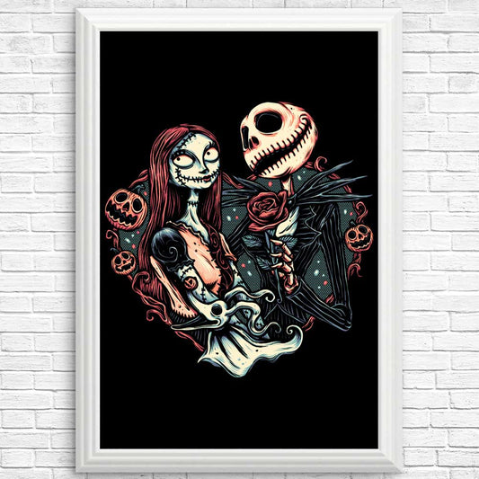 Skeletal Love - Posters & Prints