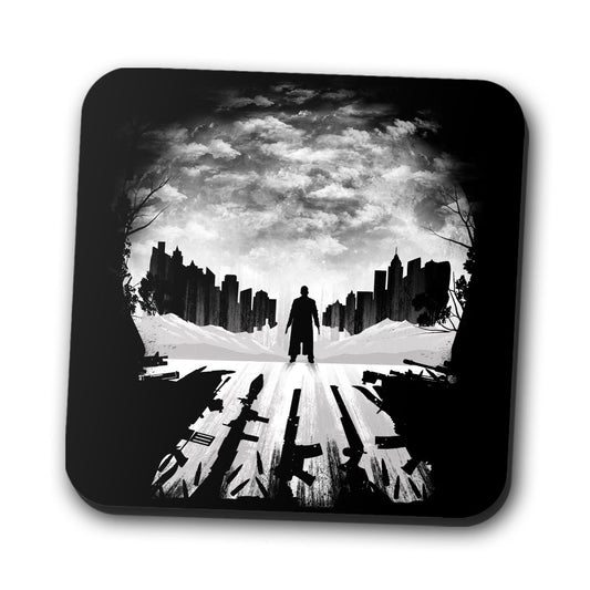 Skull City Silhouette - Coasters