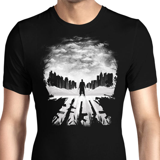 Skull City Silhouette - Men's Apparel