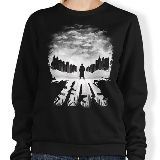 Skull City Silhouette - Sweatshirt