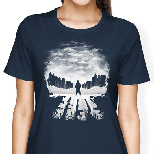 Skull City Silhouette - Women's Apparel
