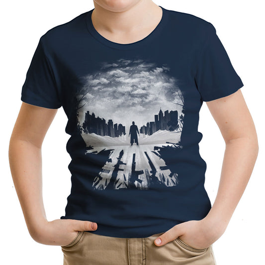 Skull City Silhouette - Youth Apparel