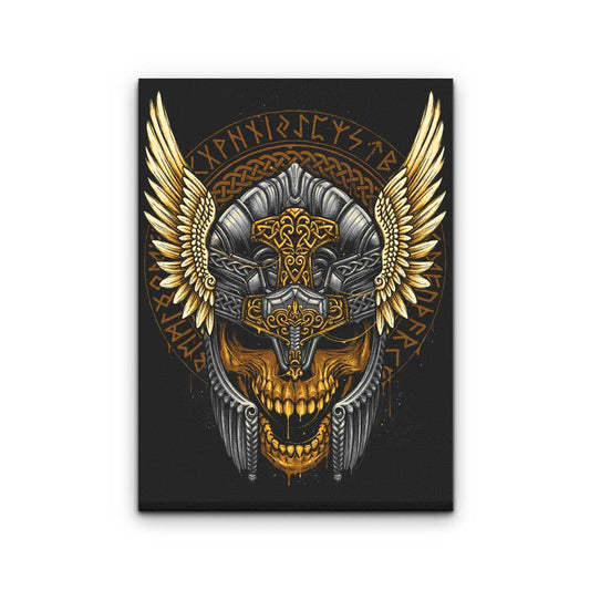 Skull of Thunder - Canvas Print