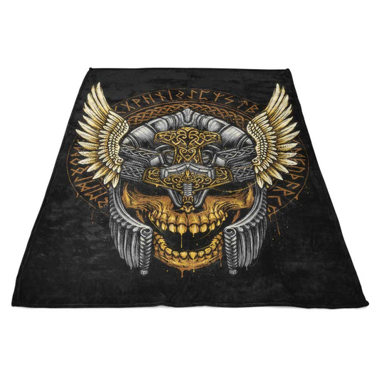 Skull of Thunder - Fleece Blanket