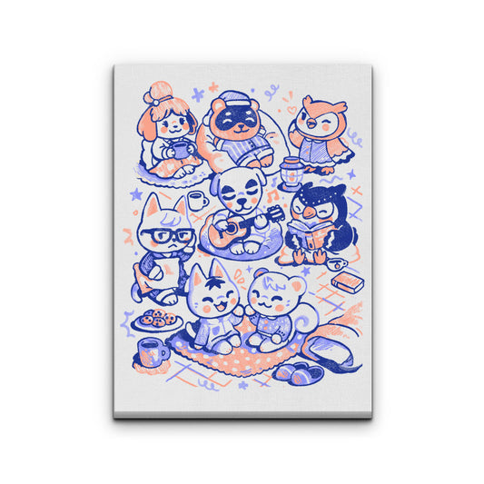 Sleepover Club - Canvas Print
