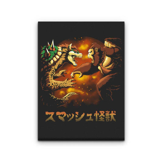 Smash Kaiju - Canvas Print