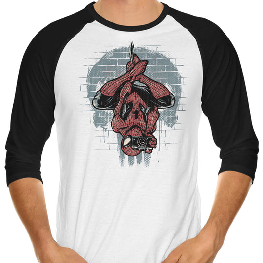 Smile for the Camera - 3/4 Sleeve Raglan T-Shirt