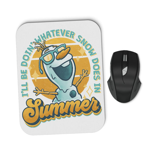 Snow in Summer - Mousepad