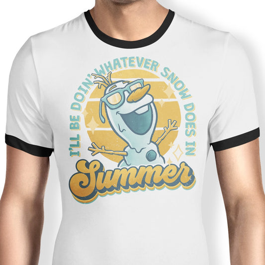 Snow in Summer - Ringer T-Shirt