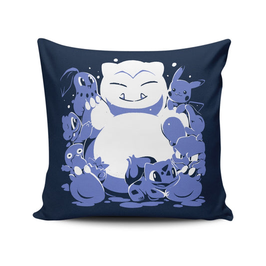 Snowlax - Throw Pillow