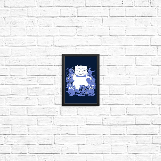 Snowlax - Posters & Prints