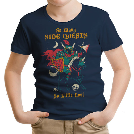 So Many Side Quests - Youth Apparel